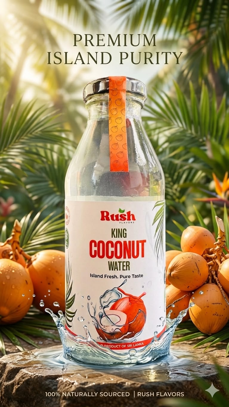 Rush Flavors King Coco + Passion — King Coconut & Passion Fruit