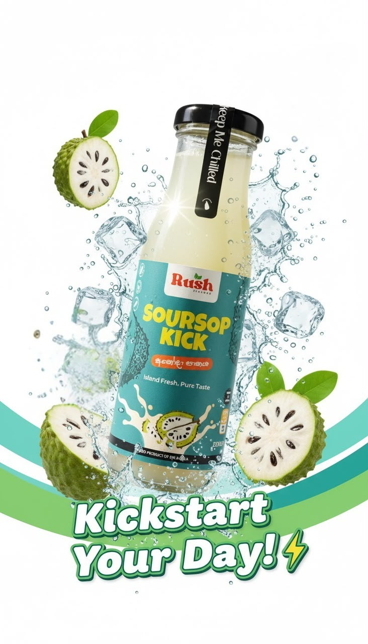 Rush Flavors Soursop Kick — Soursop